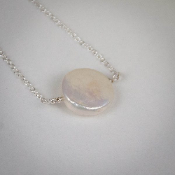 Coin Pearl Pendant | Ivy Lace Gifts